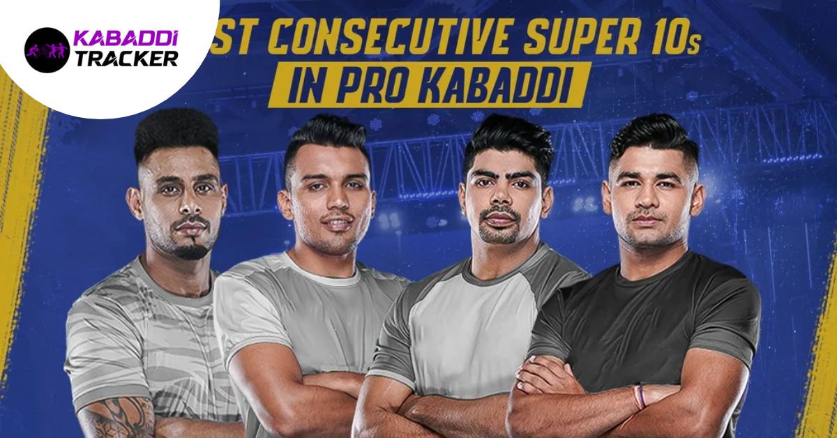 Highest Super 10s in Pro Kabaddi Leagues