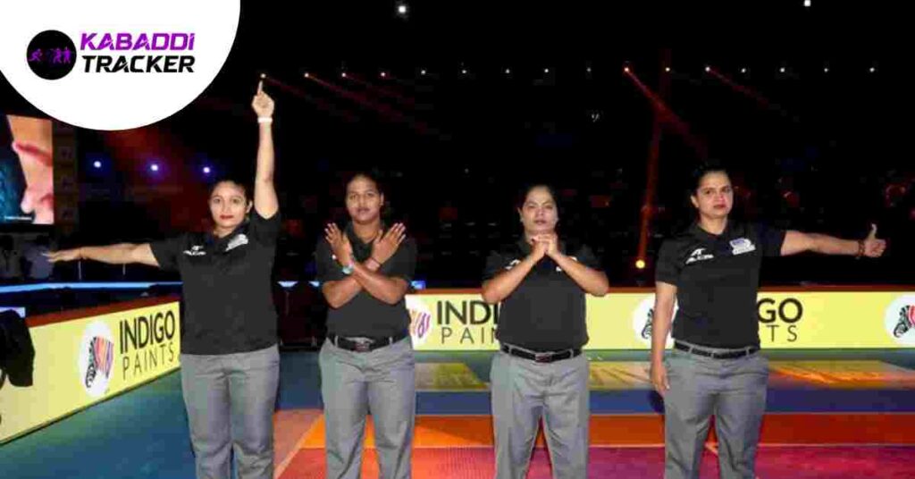 Who is the female referee in PKL