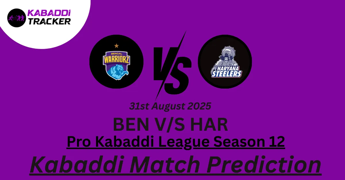 BEN vs HAR Match Prediction