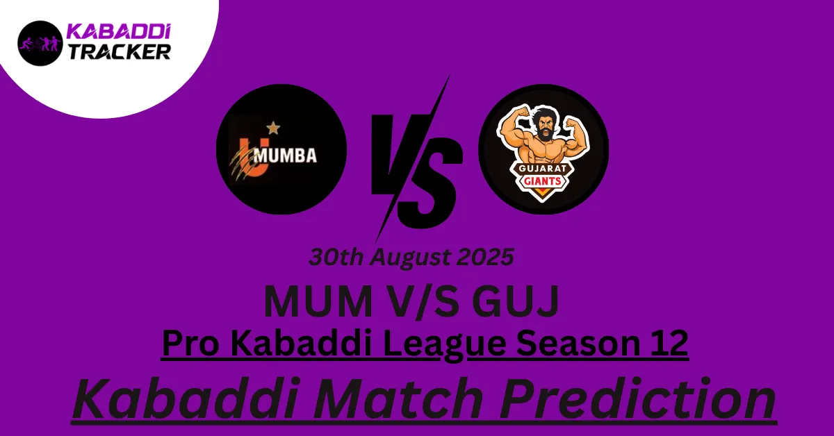 MUM vs GUJ Match Prediction