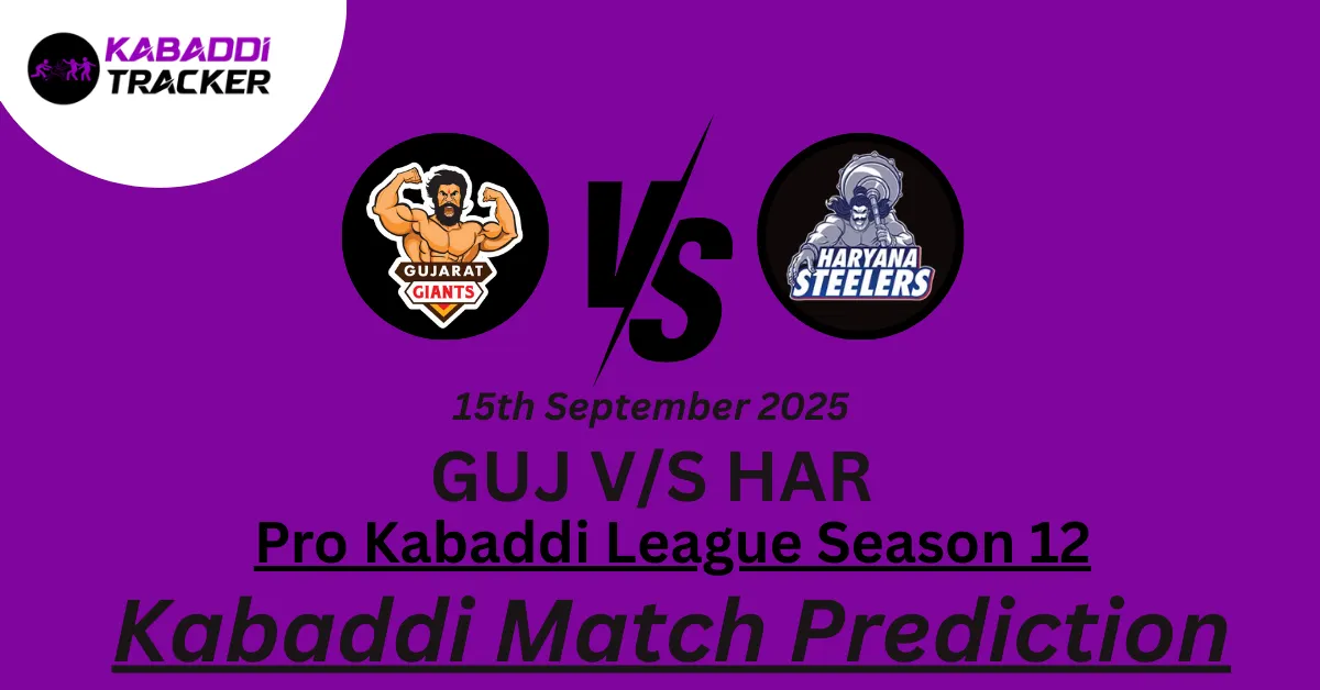 GUJ vs HAR Match Prediction
