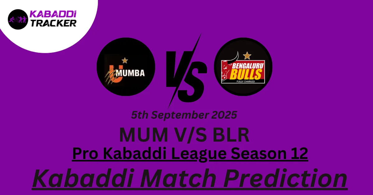 MUM vs BLR Match Prediction