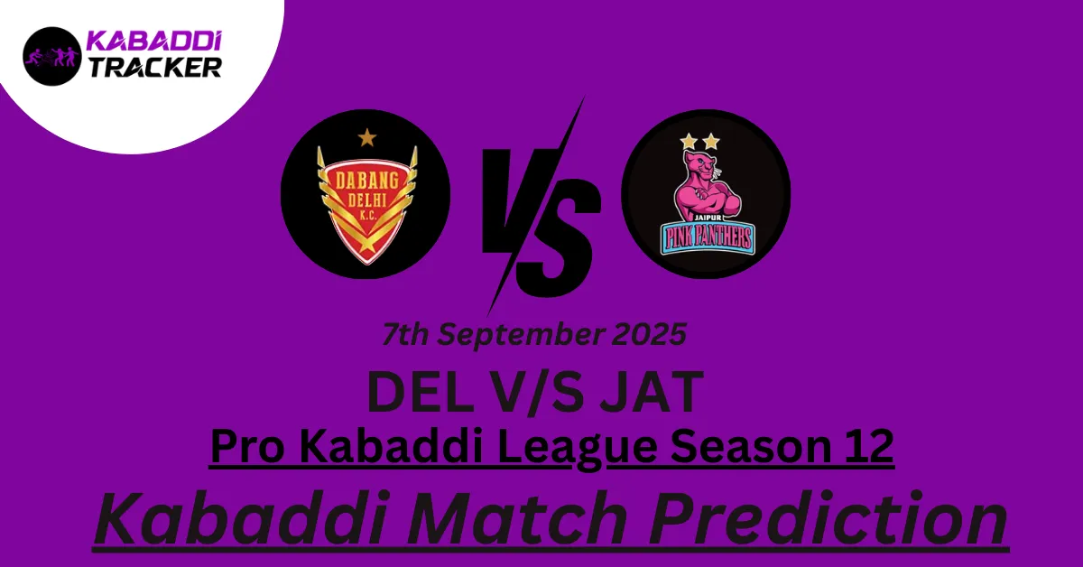 DEL vs JAT Match Prediction