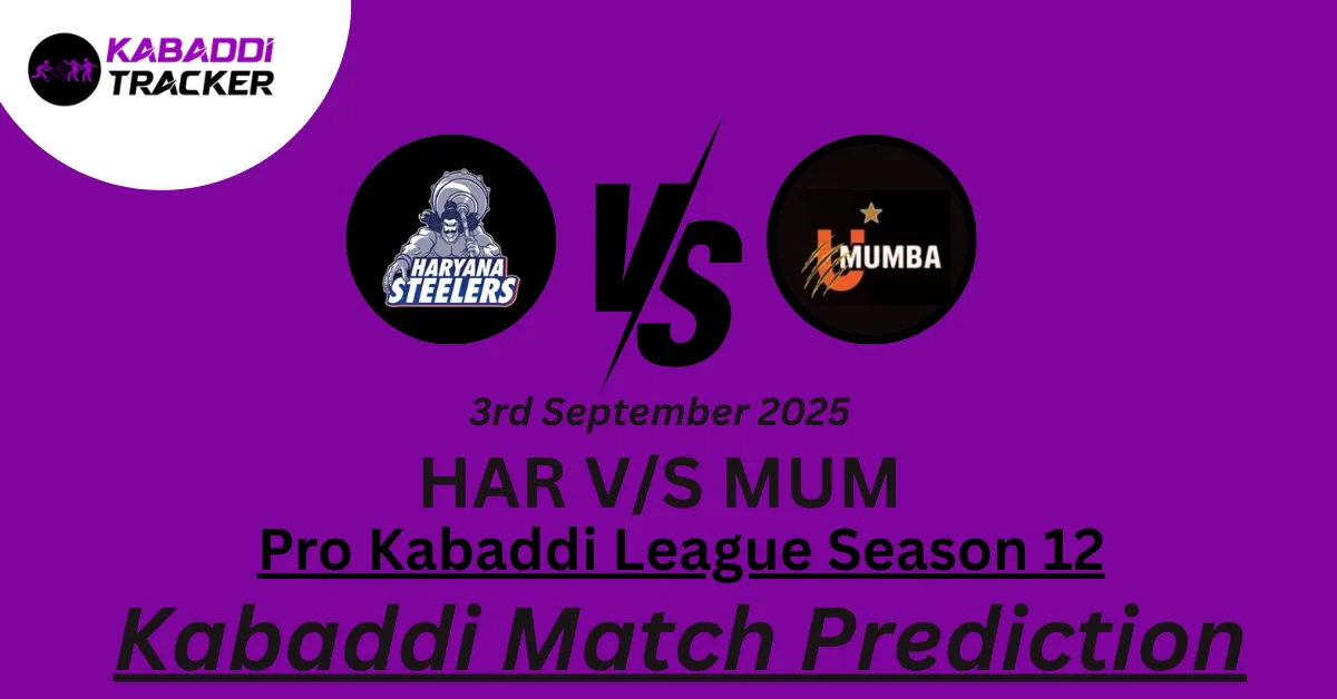 HAR vs MUM Match Prediction