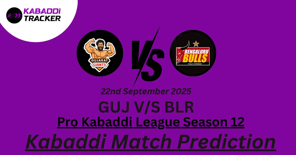 GUJ vs BLR Match Prediction