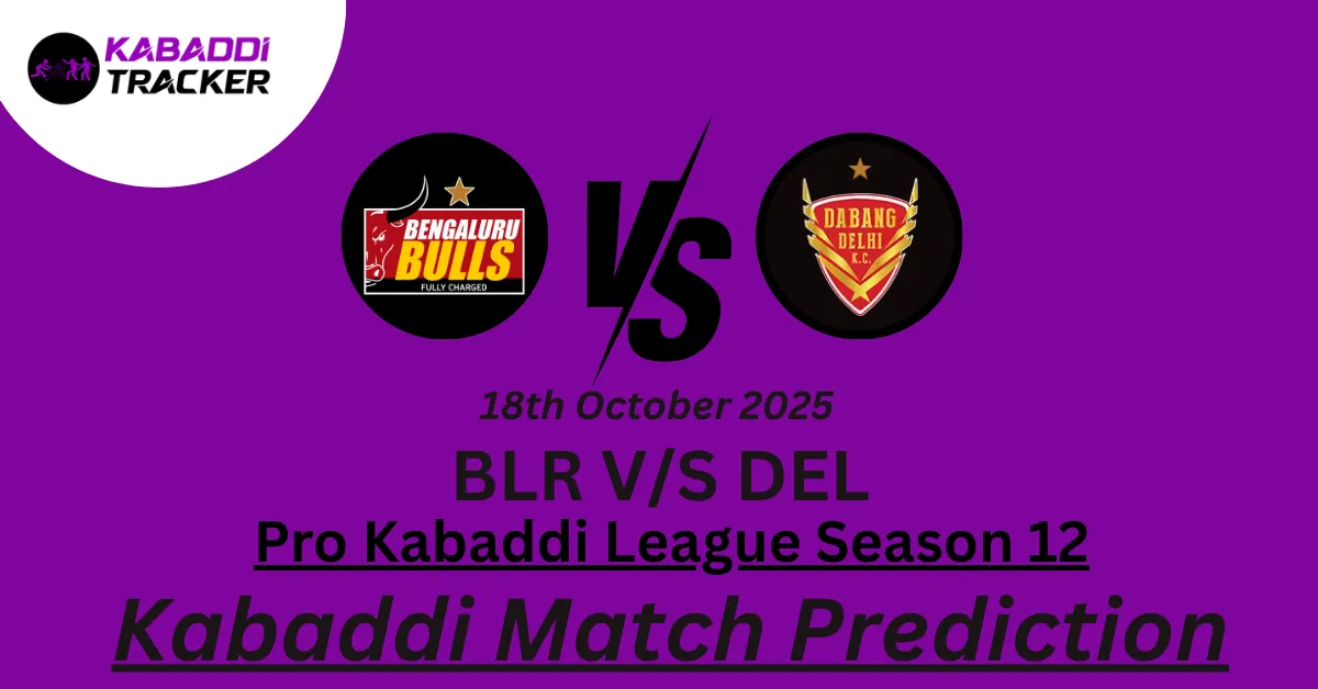 BLR vs DEL Match Prediction