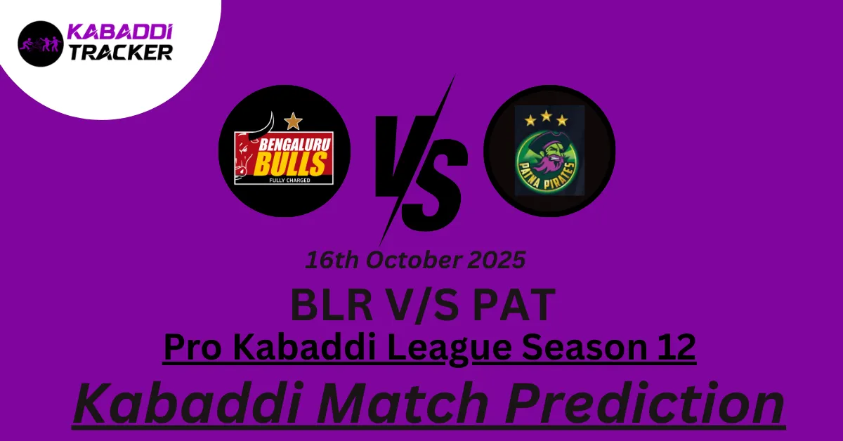 BLR vs PAT Match Prediction