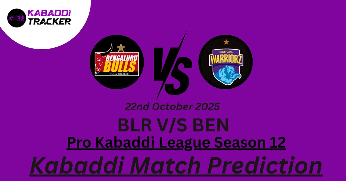 BLR vs BEN Match Prediction