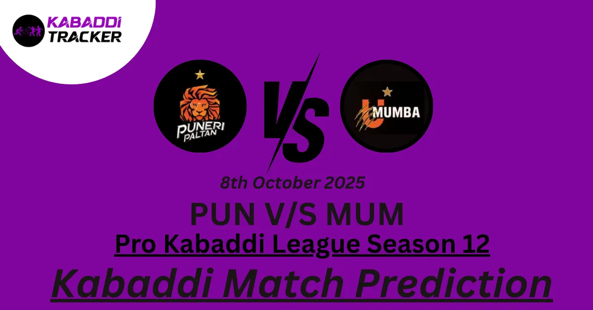 PUN vs MUM Match Prediction
