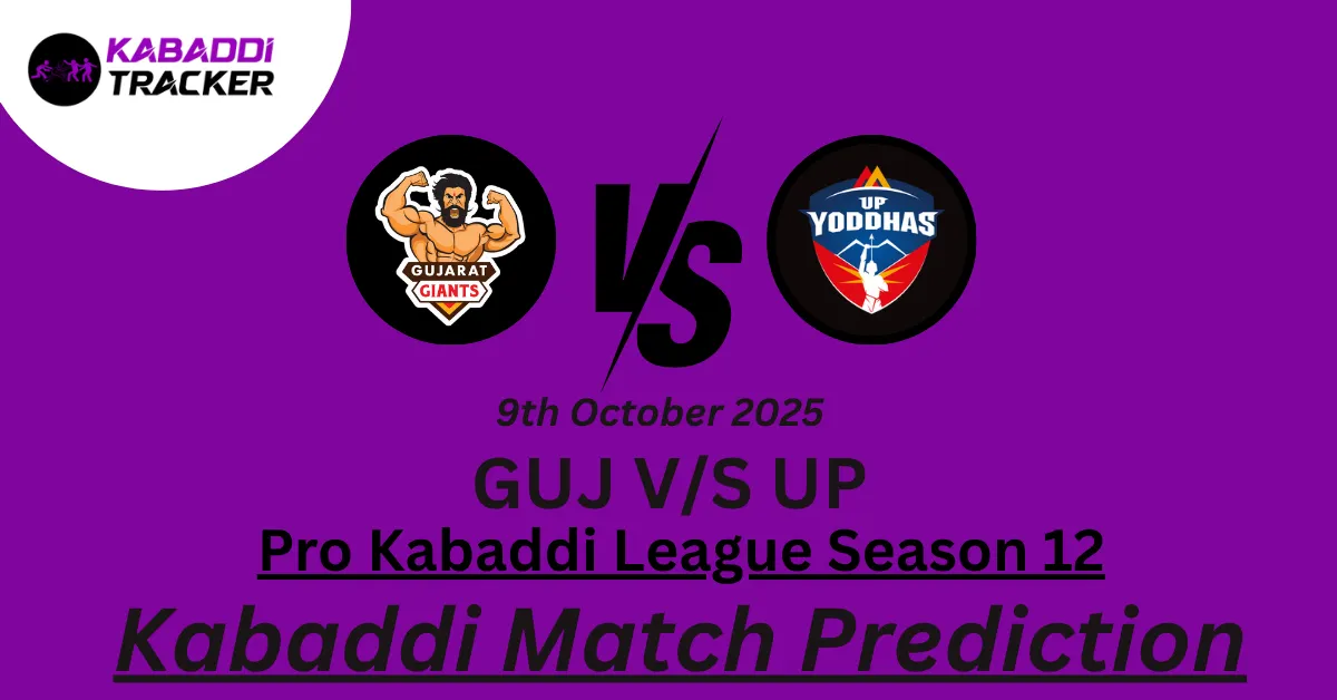 GUJ vs UP Match Prediction